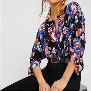 Free People Floral Keepin' On Top
Dolman Sleeve XS Floral